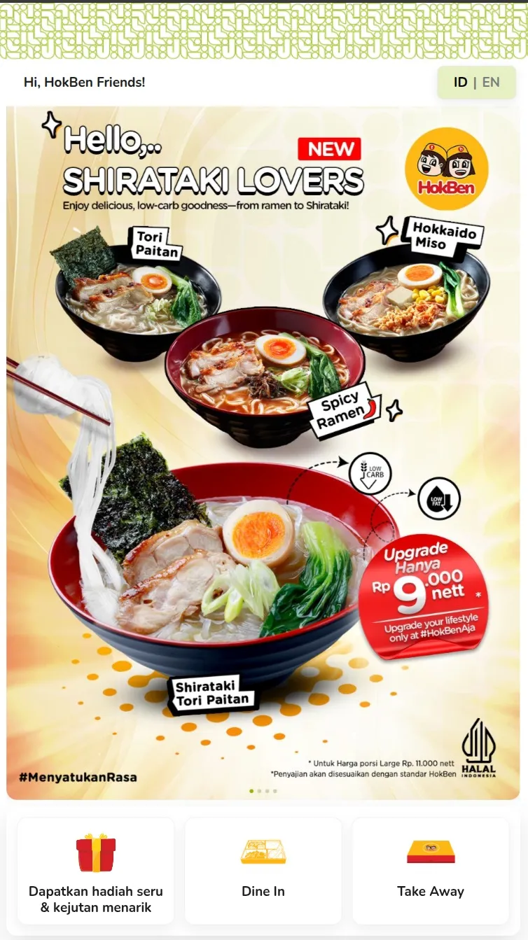 Digital Kiosk & Drive Thru HokBen