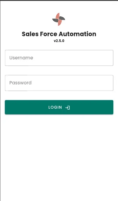 Sales Force Automation (SFA) Mobile App